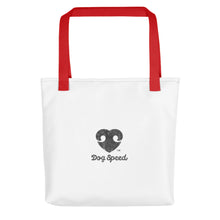 Load image into Gallery viewer, WARNING:  I May Start Talking About my Dog – White Tote Bags
