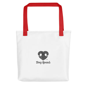 WARNING:  I May Start Talking About my Dog – White Tote Bags