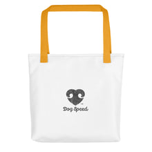 Load image into Gallery viewer, WARNING:  I May Start Talking About my Dog – White Tote Bags
