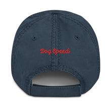 Load image into Gallery viewer, DOG SPEED ABSTRACT DOG FACE DESIGN – Distressed Hat
