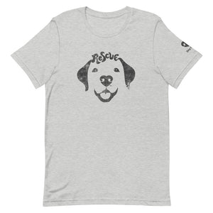 Dog Rescue Design – Premium Unisex T-Shirt