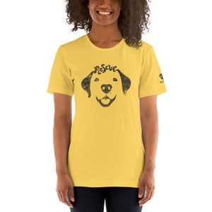 Dog Rescue Design – Premium Unisex T-Shirt