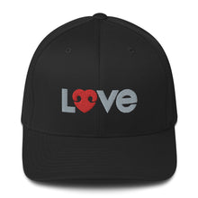 Load image into Gallery viewer, &quot;LOVE&quot; DOG LOVERS DESIGN – Elastic Structured Twill Hats
