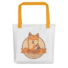 Load image into Gallery viewer, Corgi – Tote Bags
