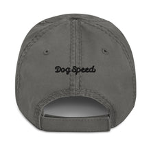 Load image into Gallery viewer, DOG SPEED ABSTRACT DOG FACE DESIGN – Distressed Hat
