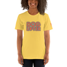 Load image into Gallery viewer, &quot;DOG LOVER&quot; 70&#39;s RETRO DESIGN – Premium Unisex T-Shirt
