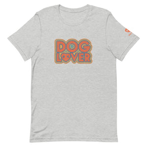 "DOG LOVER" 70's RETRO DESIGN – Premium Unisex T-Shirt