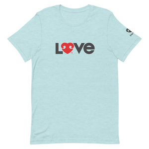 LOVE (FONT) DOGS (BACK) – 2 Sided Premium Unisex T-Shirts