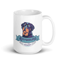 Load image into Gallery viewer, Rottweiler – White Mugs
