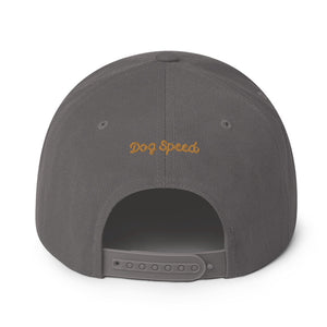 DOG SPEED ABSTRACT DOG FACE DESIGN – Snapback Hats