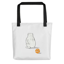 Load image into Gallery viewer, &quot;FETCH THIS&quot; Humorous Bulldog Illustration – Tote Bags
