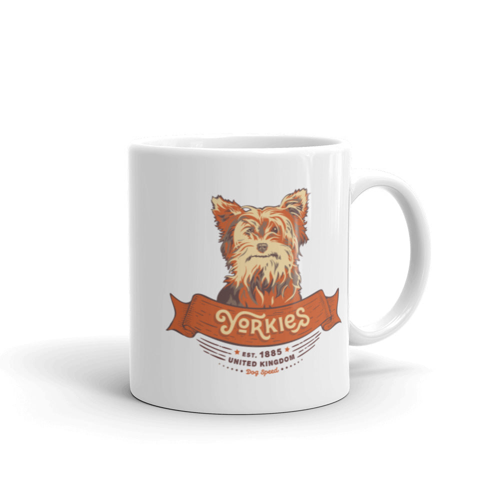 Yorkshire Terrier – White Mugs