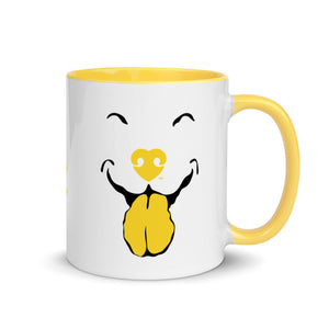 "MY DOG CANT HOLD ITS LICKER" – 2 Sided Colored Mugs