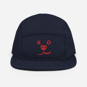 DOG SPEED ABSTRACT DOG FACE DESIGN – 5 Panel Camper Hats