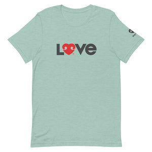 LOVE (FONT) DOGS (BACK) – 2 Sided Premium Unisex T-Shirts