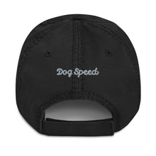 Load image into Gallery viewer, DOG SPEED ABSTRACT DOG FACE DESIGN – Distressed Hat
