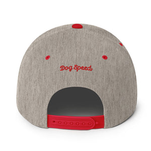 DOG SPEED ABSTRACT DOG FACE DESIGN – Snapback Hats