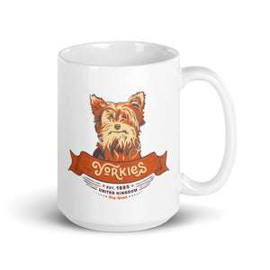 Yorkshire Terrier – White Mugs