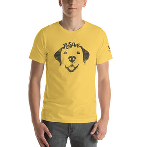 Dog Rescue Design – Premium Unisex T-Shirt