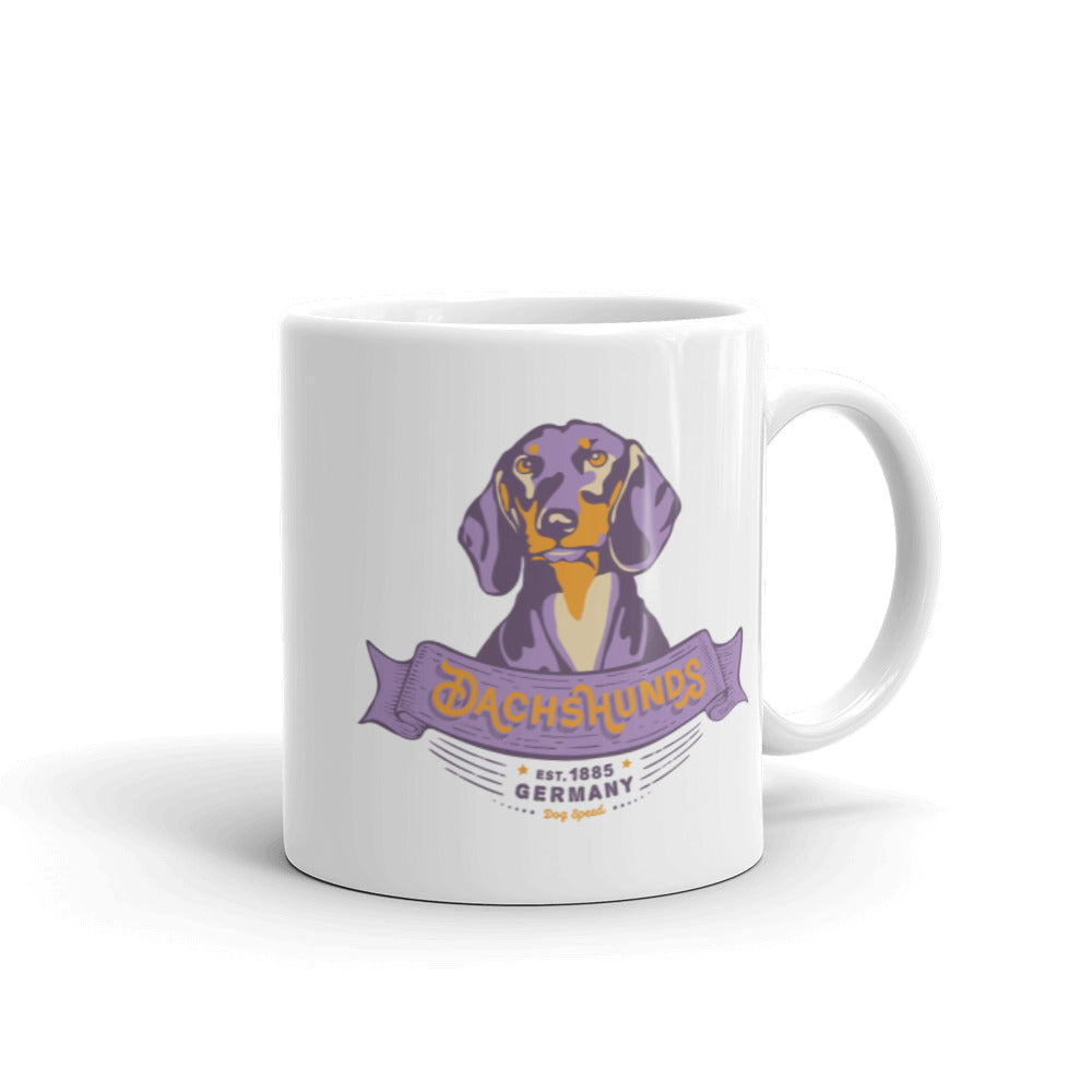 Dachshund – White Mugs