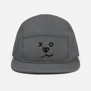 DOG SPEED ABSTRACT DOG FACE DESIGN – 5 Panel Camper Hats