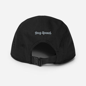 DOG SPEED ABSTRACT DOG FACE DESIGN – 5 Panel Camper Hats