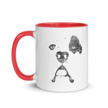 Load image into Gallery viewer, &quot;DOG JUNKIE&quot; + GRAPHIC – 2 Sided Colored Mugs
