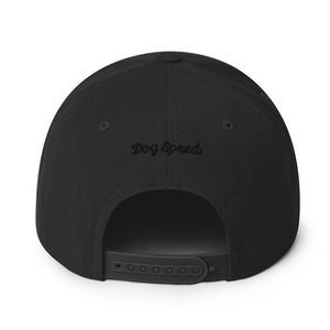 DOG SPEED ABSTRACT DOG FACE DESIGN – Snapback Hats