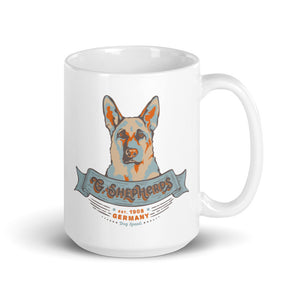 German Shepherd – White Mugs