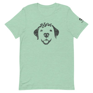 Dog Rescue Design – Premium Unisex T-Shirt