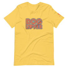 Load image into Gallery viewer, &quot;DOG LOVER&quot; 70&#39;s RETRO DESIGN – Premium Unisex T-Shirt
