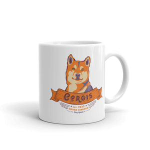 Corgi – White Mugs