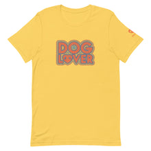 Load image into Gallery viewer, &quot;DOG LOVER&quot; 70&#39;s RETRO DESIGN – Premium Unisex T-Shirt
