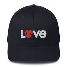 Load image into Gallery viewer, &quot;LOVE&quot; DOG LOVERS DESIGN – Elastic Structured Twill Hats
