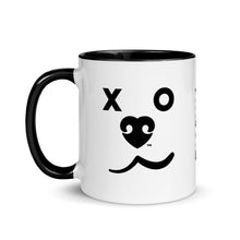 Load image into Gallery viewer, DOG SPEED ABSTRACT DOG FACE DESIGN – 2 Sided Colored Mugs
