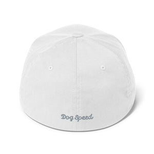 DOG SPEED ABSTRACT DOG FACE DESIGN – Elastic Structured Twill Hats