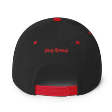 Load image into Gallery viewer, DOG SPEED ABSTRACT DOG FACE DESIGN – Snapback Hats
