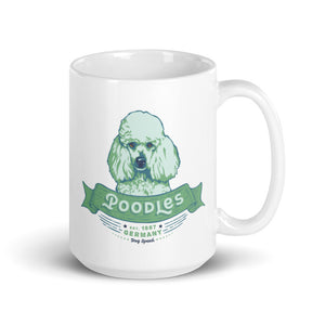 Poodle – White Mugs