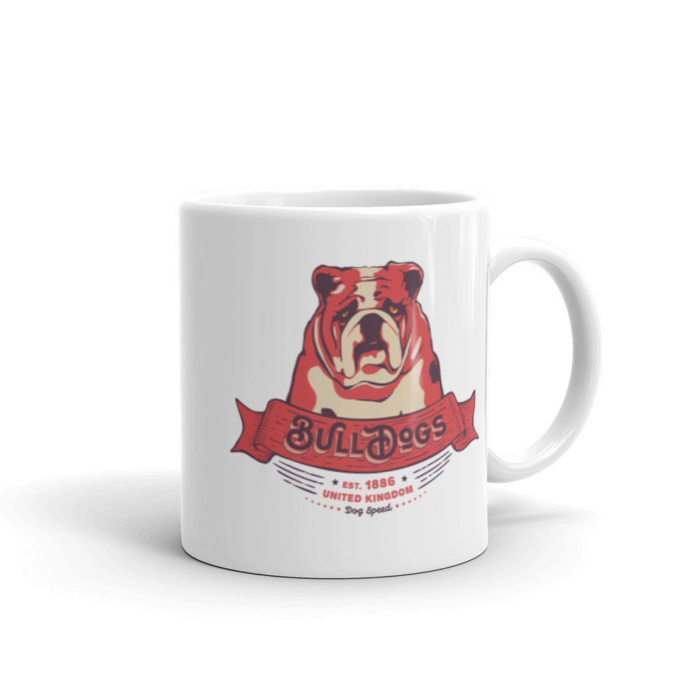 Bulldog – White Mugs