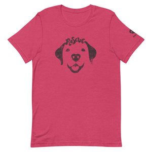 Dog Rescue Design – Premium Unisex T-Shirt