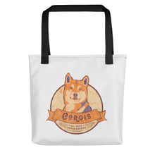 Load image into Gallery viewer, Corgi – Tote Bags
