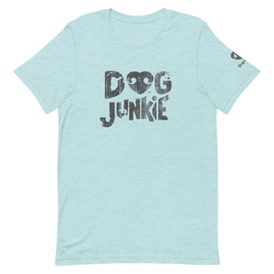 "DOG JUNKIE" Double Sided – Premium Unisex T-Shirt