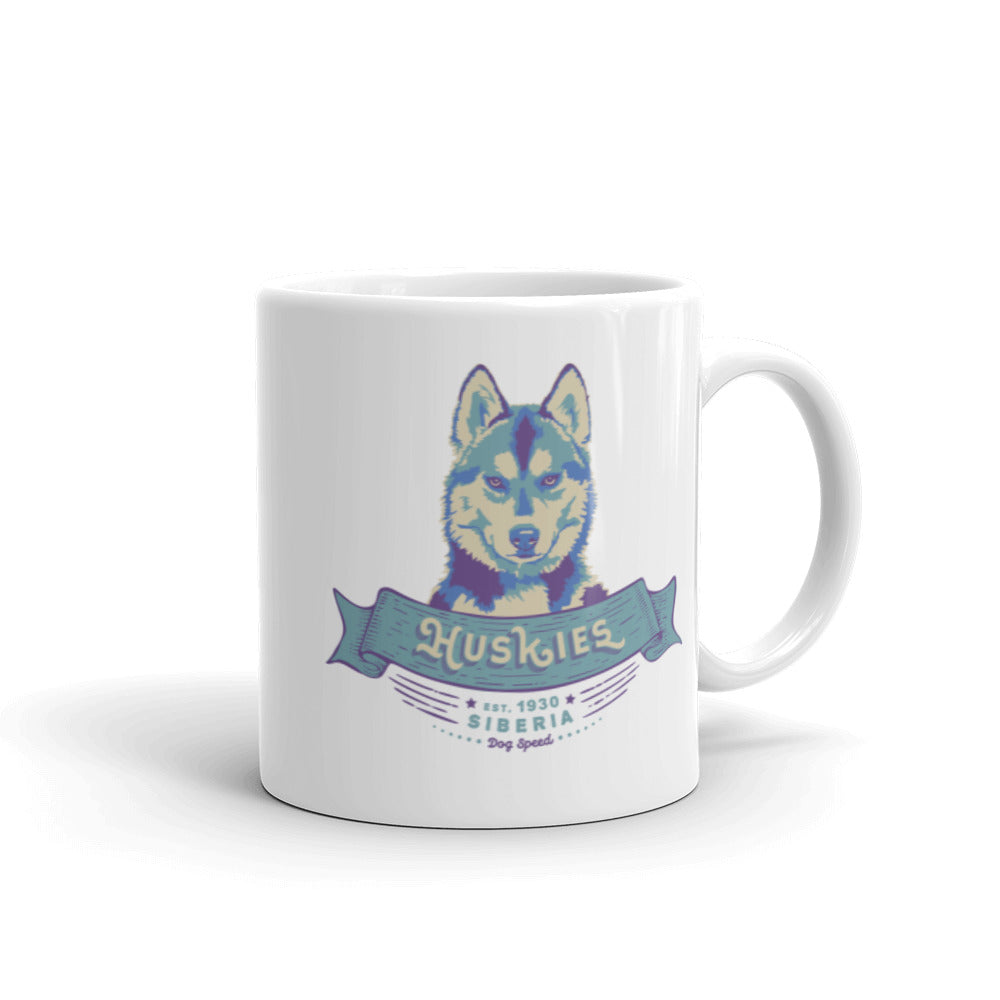 Husky – White Mugs