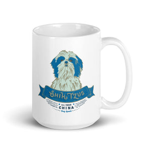 Shih Tzu – White Mugs