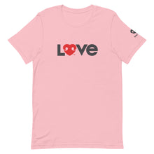 Load image into Gallery viewer, LOVE (FONT) DOGS (BACK) – 2 Sided Premium Unisex T-Shirts
