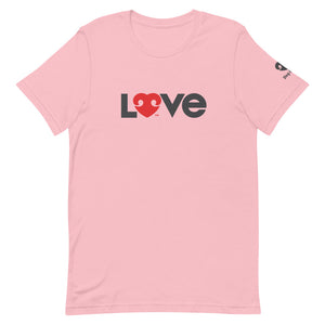 LOVE (FONT) DOGS (BACK) – 2 Sided Premium Unisex T-Shirts