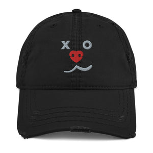 DOG SPEED ABSTRACT DOG FACE DESIGN – Distressed Hat