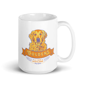 Golden Retriever – White Mugs