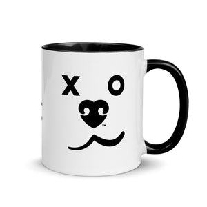 DOG SPEED ABSTRACT DOG FACE DESIGN – 2 Sided Colored Mugs