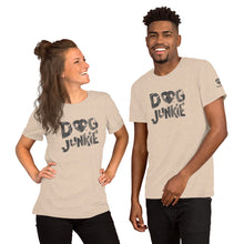 Load image into Gallery viewer, &quot;DOG JUNKIE&quot; Double Sided – Premium Unisex T-Shirt
